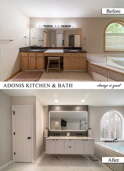 Before And After Bathroom Remodeling Before and After Bathroom Remodeling